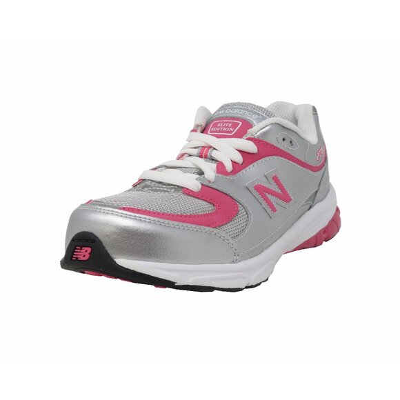 New Balance Big Kids 2001 Gray/Pink Shoes